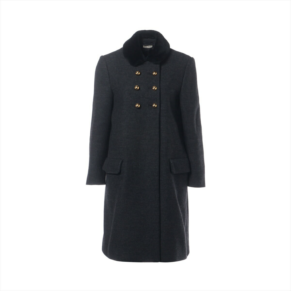 楽天市場】【中古】ミュウミュウ miu miu 90s イタリア製 レザー 切替