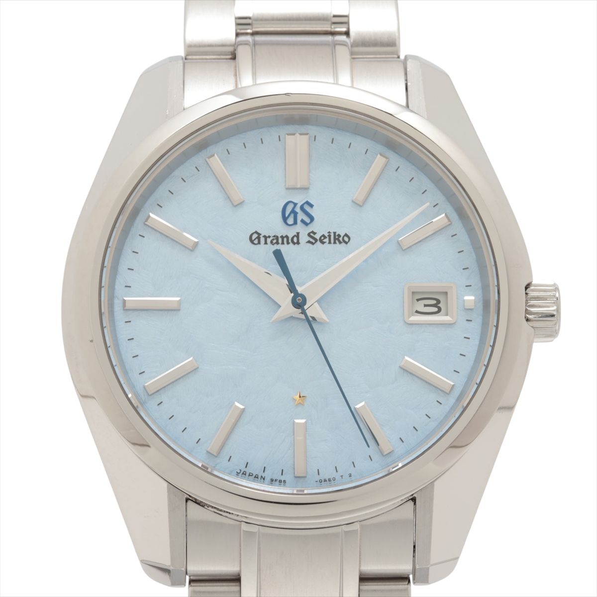 【中古】グランドセイコー ヘリテージコレクション 雲海 SBGP017 SS SS QZ ブルー文字盤 あまりごま2 44GS 55周年記念 2000本限定モデル