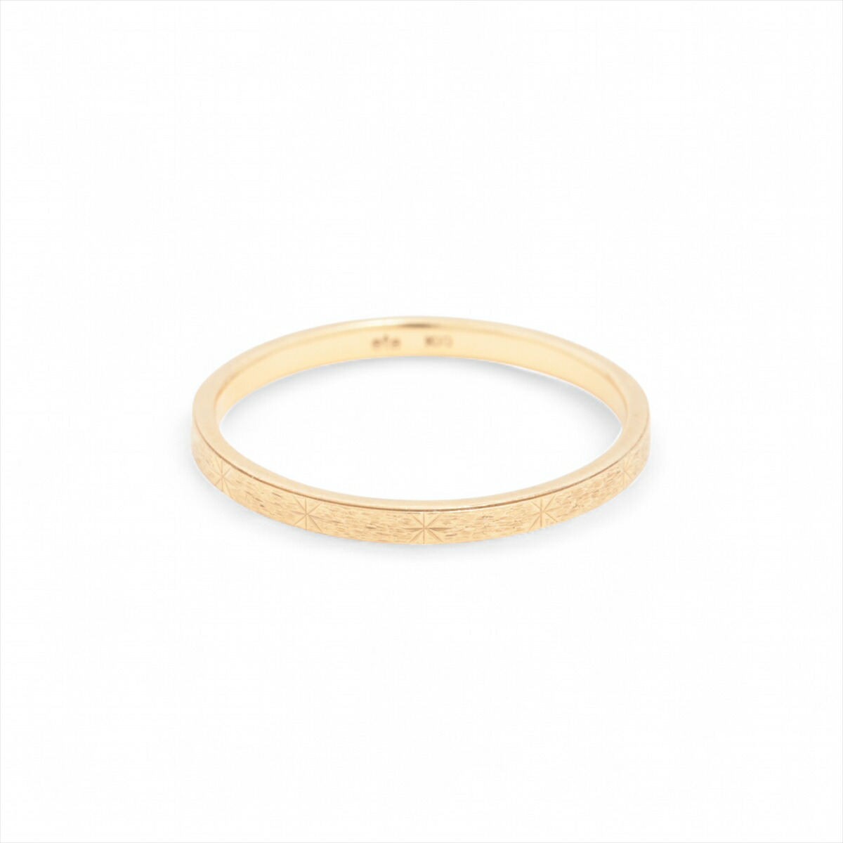 MEDERU jewelry K18YG リング #15 箱、付属品有 MEDERU jewelry K18YG