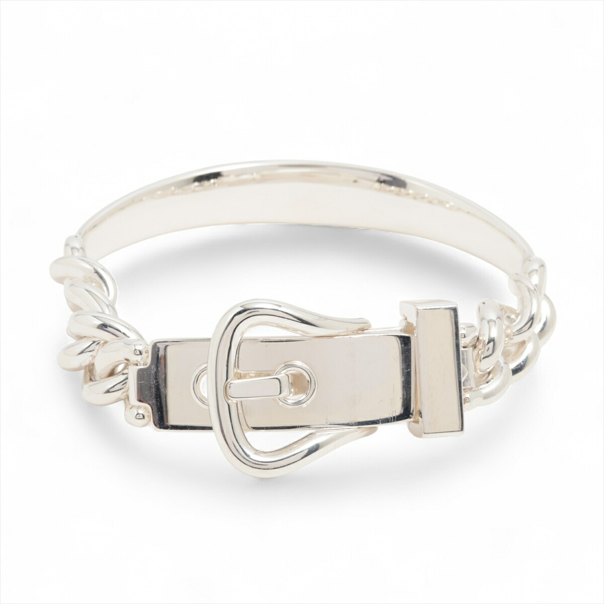 楽天市場】【緑屋質屋】エルメス ブックルセリエブレスレット GMサイズ