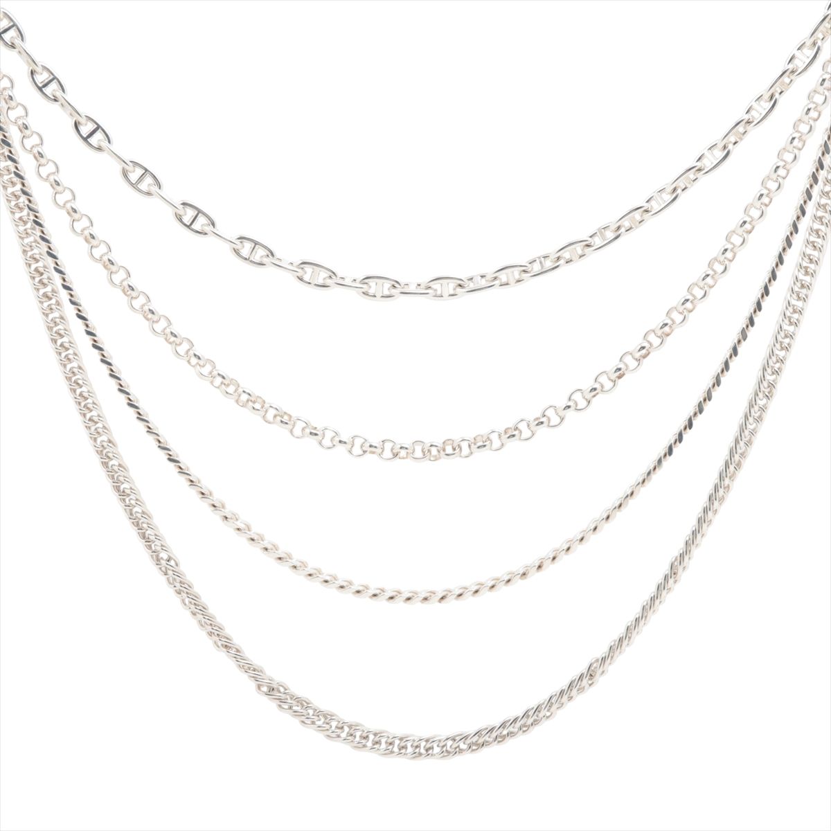 【中古】エルメス エトセトラ ネックレス 925 459.0g シルバー｜ALLU 店