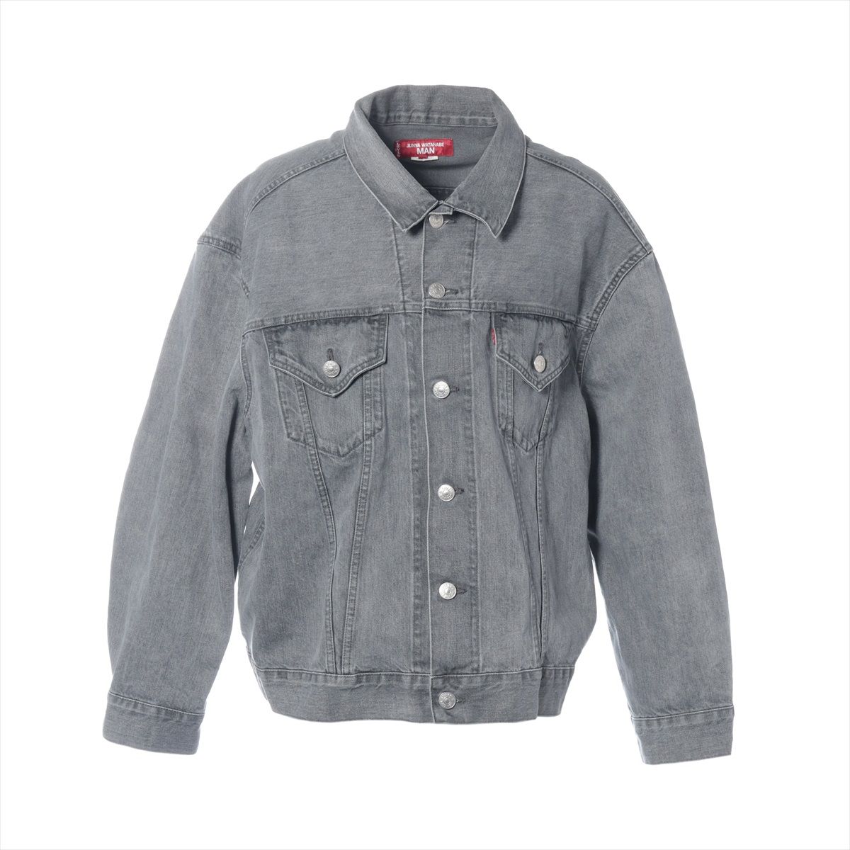 【中古】ジュンヤワタナベマン 24AW コットン デニムジャケット S メンズ グレー WO-J203 リーバイス 36,517円