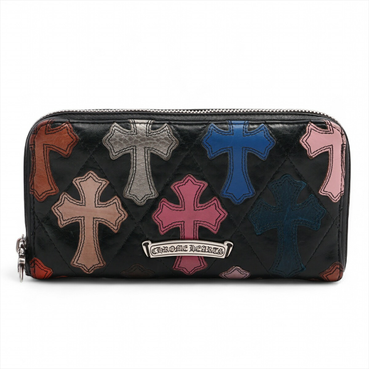 楽天市場】クロムハーツ ウォレット REC F ジップ・セメタリー・クロス