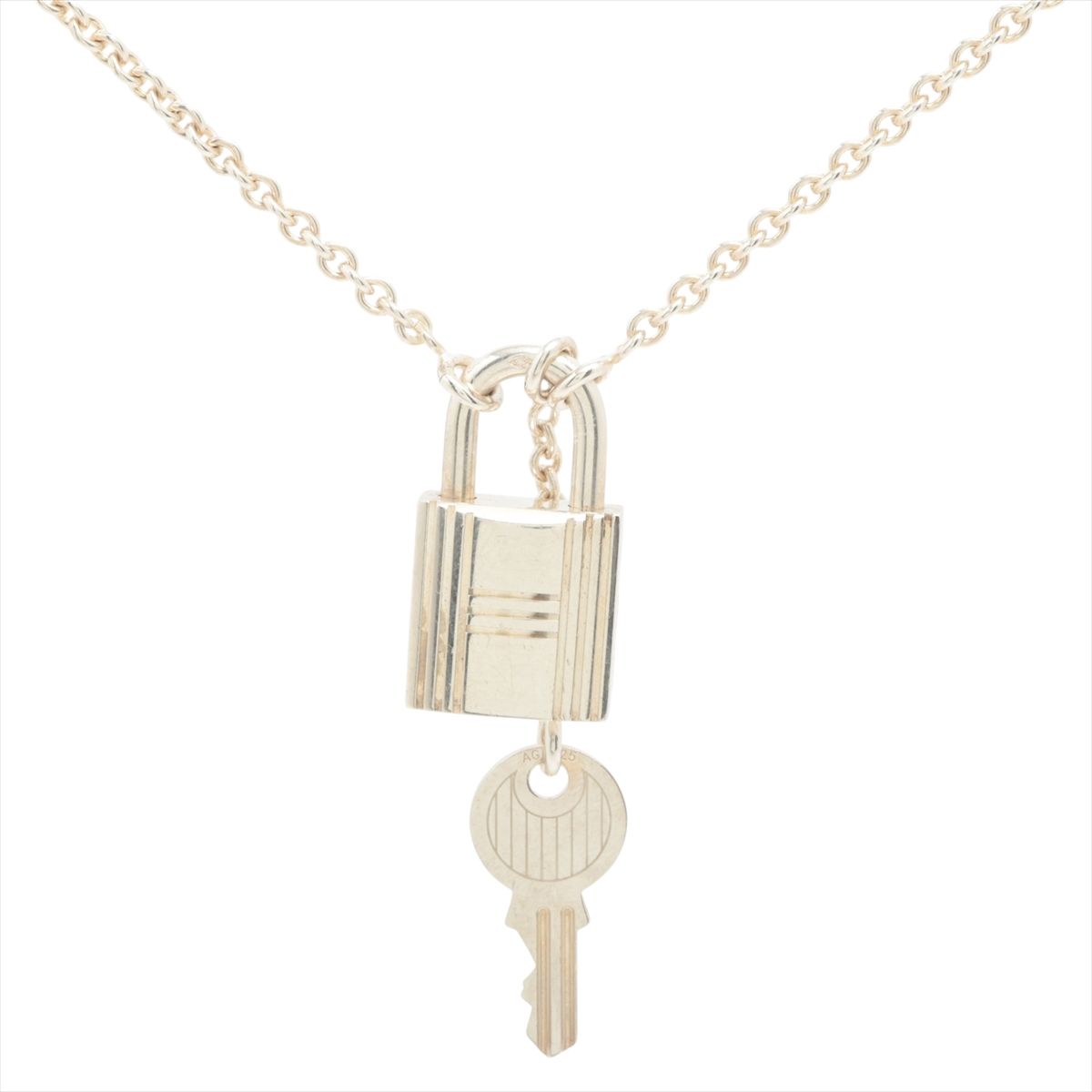 【中古】エルメス カデナ ネックレス 925 25.7g シルバー 40,167円