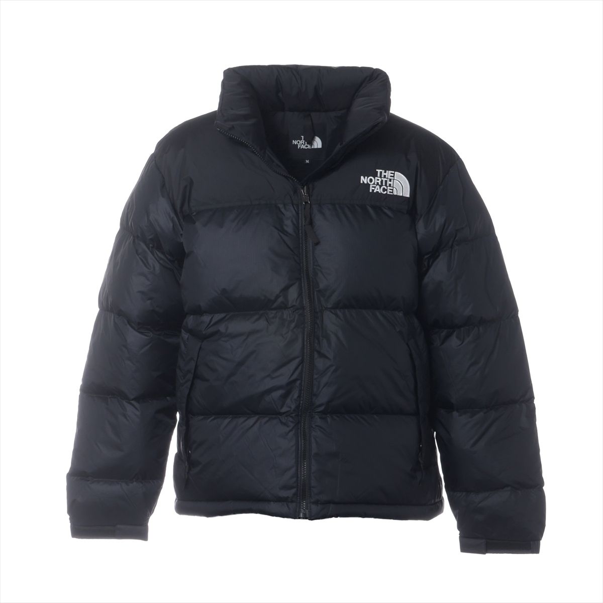 【中古】ノースフェイス ナイロン ダウンジャケット M メンズ ブラック ND92555 フード収納あり