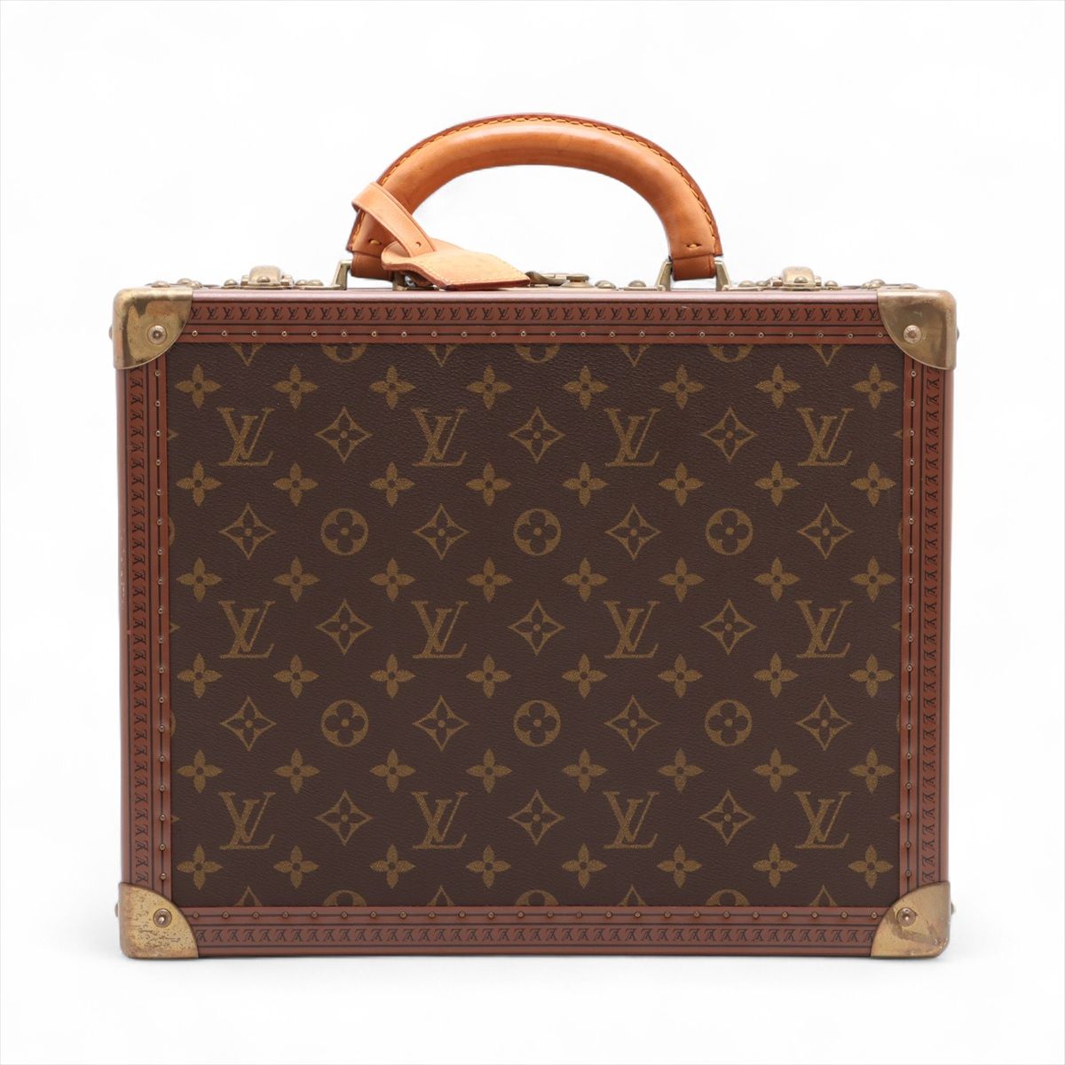 【中古】ヴィトン モノグラム コトヴィル35 - 赤銅色