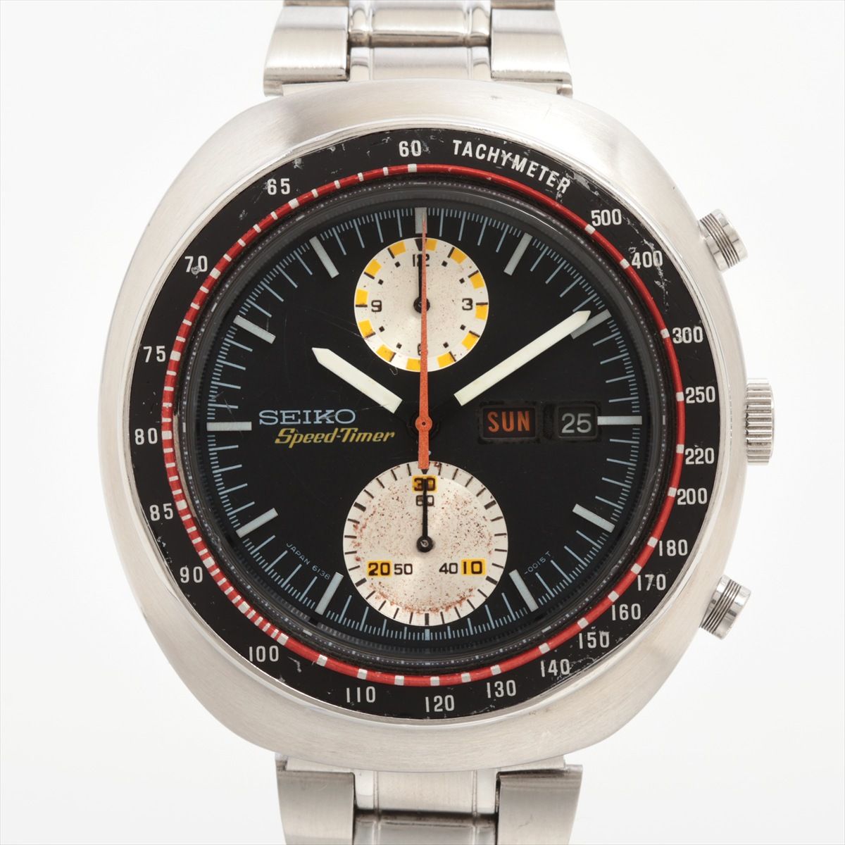 楽天市場】セイコー SEIKO 6138-0040 5スポーツ スピードタイマー 黒馬