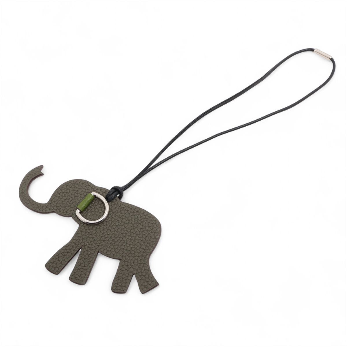 楽天市場】エルメス プティ アッシュ レザーチャーム オオハシ 茶x