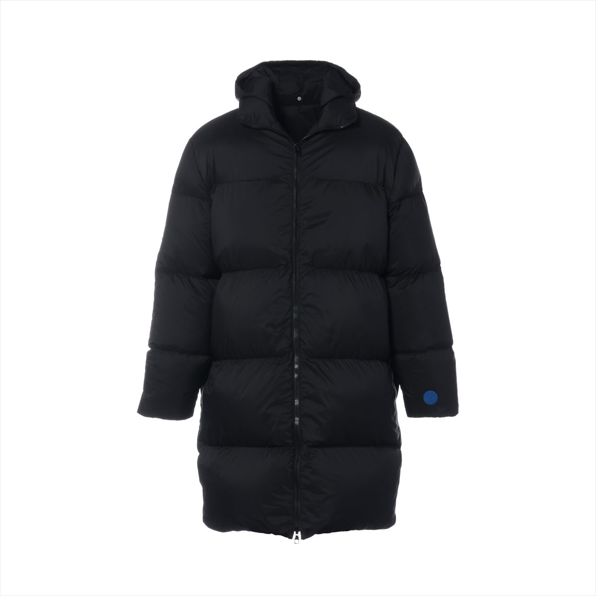 【中古】ヴィトン ステープルズエディション 23SS ナイロン ダウンコート 52 メンズ ブラック RM231Q HOK50ETI4リバーシブル
