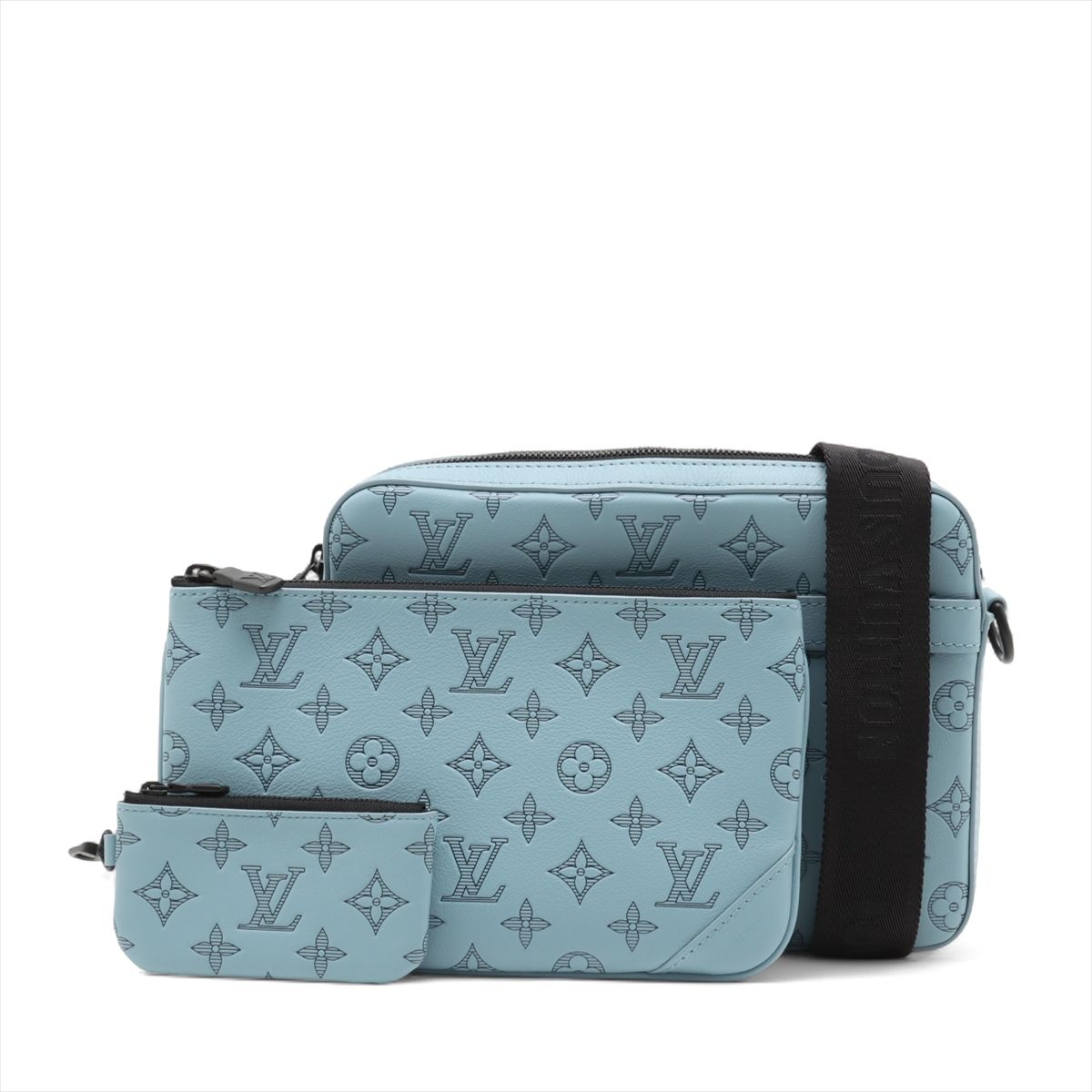 楽天市場】ルイヴィトン シャドウ・トリオ・メッセンジャー M46602【S