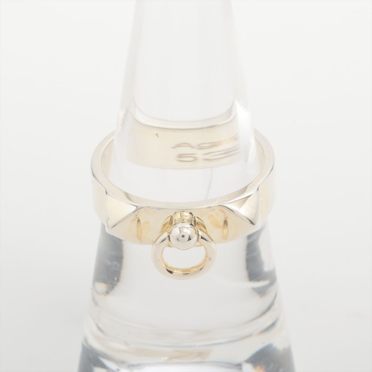 【中古】エルメス コリエドシアン 2021 輪っか 53 925 4.7g しろがね色