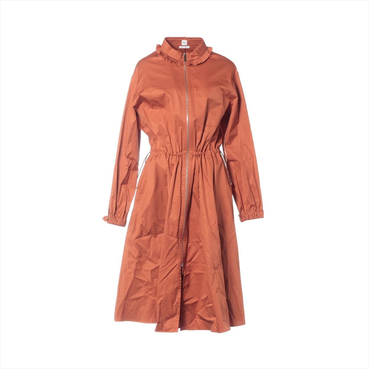 【中古】エルメス 24AW コットン ワンピース 38 レディース オレンジ 47-7350 4H0571DV｜ALLU 店