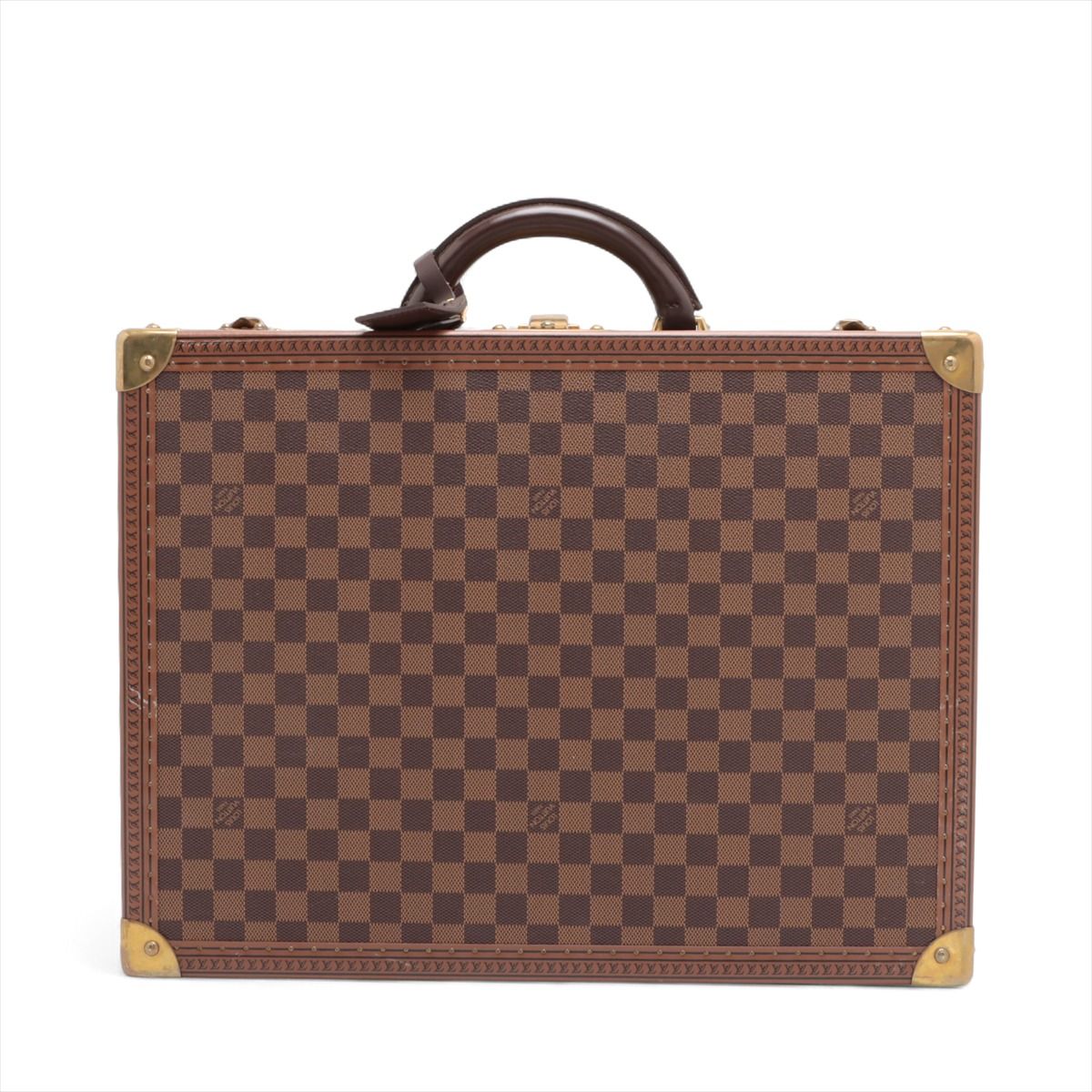 【中古】ヴィトン ダミエ コトヴィル45 N21341 赤銅色