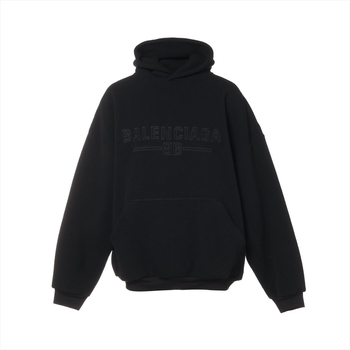 【中古】バレンシアガ 24年 ポリエステル パーカー XS ユニ一発やる 黒いこと  821861