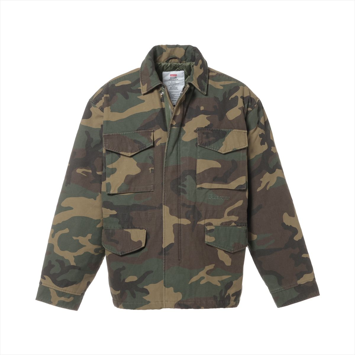 【中古】シュプリーム 25AW コットン ジャケット L メンズ カモフラ AOI Cross M52｜ALLU 店 50,561円