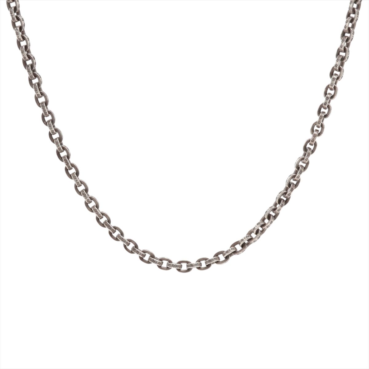 【中古】クロムハーツ ペーパーチェーン 20インチ ネックレス 925×14K 37.4g