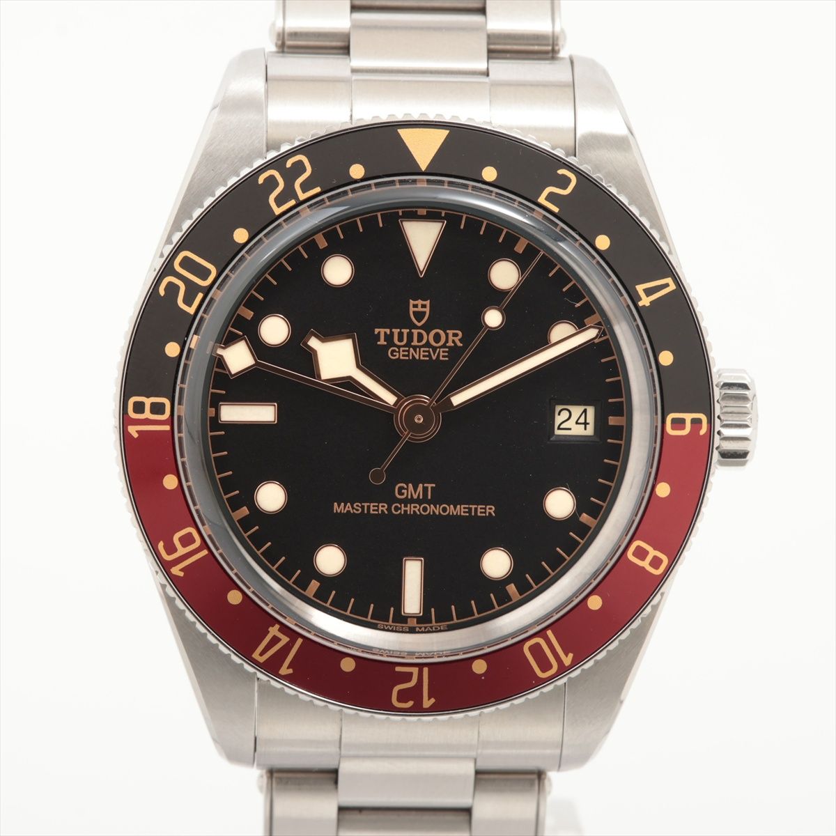 【中古】チュードル ブラックベイ 58 GMT 7939G1A0NRU SS SS AT ブラック文字盤 あまりごま2