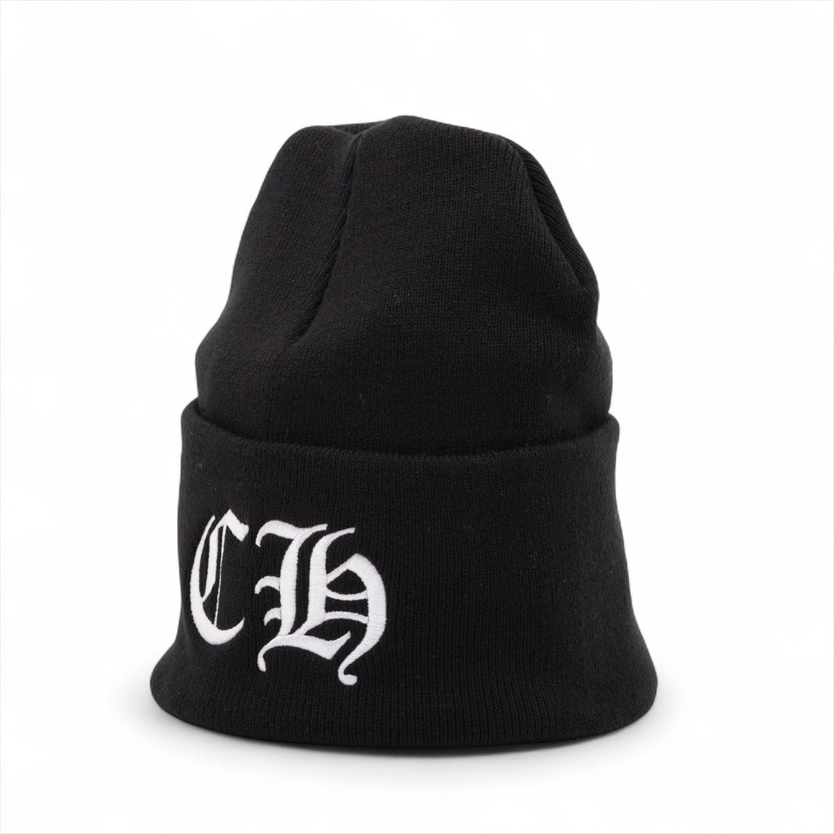 【中古】クロムハーツ ビーニー アクリル樹脂 ONE SIZE 22糎 CHロゴタイプ刺しゅう