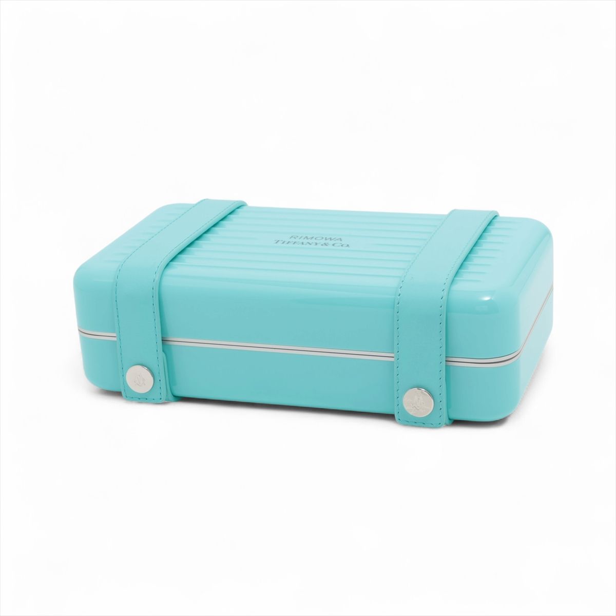 【中古】ティファニー×リモワ 8909000400 宝飾品入れもの ティファニー青色