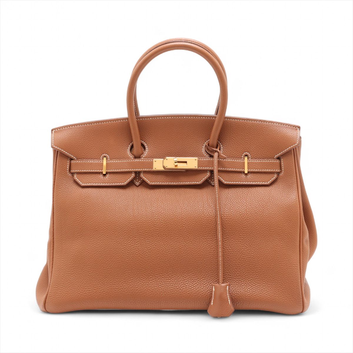 【中古】エルメス バーキン35 ルトゥルネ トゴ ゴールド ゴールド金具 □G:2003年｜ALLU 店 857,303円
