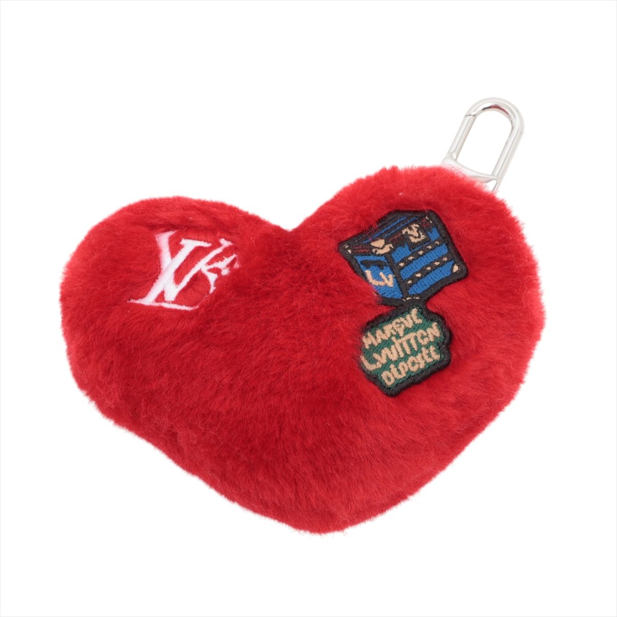 【中古】ヴィトン M03171 LV ラッキーハート CX2245 惹きつける 天鵝絨 赤いこと