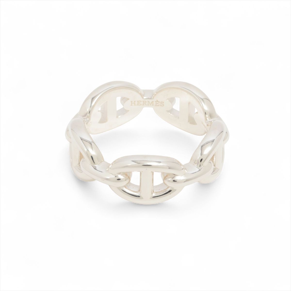 【中古】エルメス シェーヌダンクル アンシェネ 2025 輪っか 53 925 6.1g しろがね色