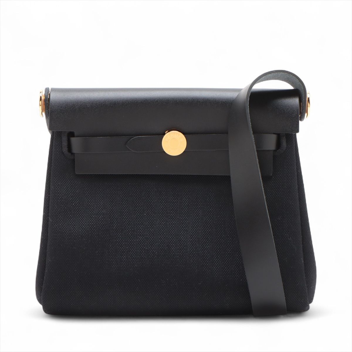 【中古】エルメス 叫びごえ御徒面子 ジップ 20 ミニ トワルミリタリー×ヴァッシュハンター 黒いこと ゴールド金具 K:2025年