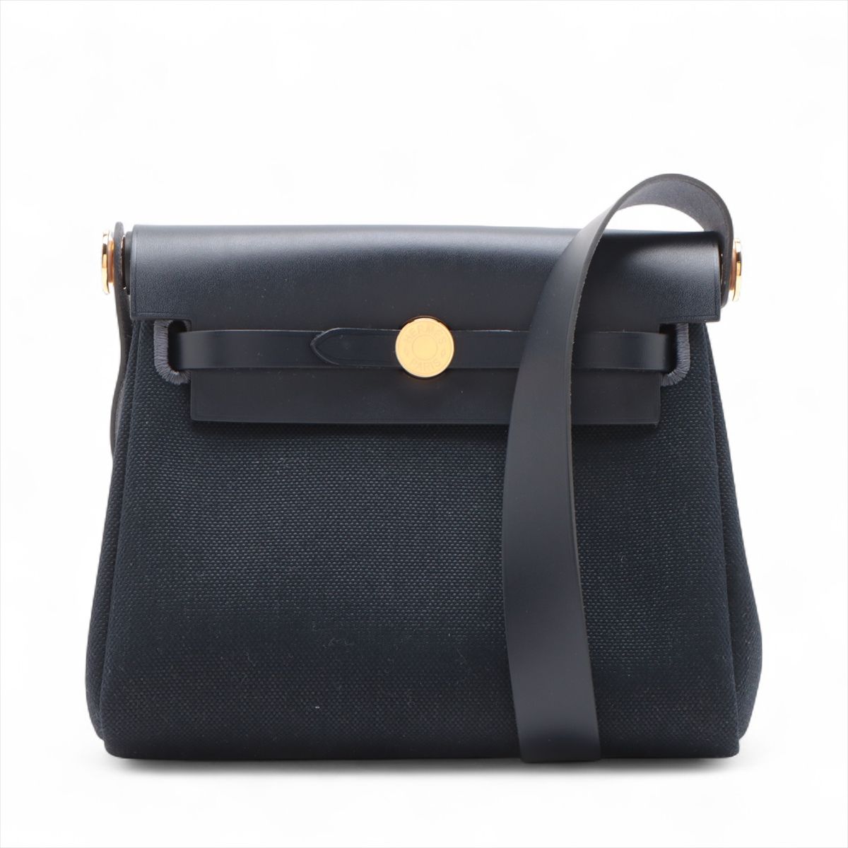 【中古】エルメス 叫びごえ御徒面子 ジップ 20 ミニ トワルミリタリー×ヴァッシュハンター ブルーインディゴ しろがね色金具 K:2025年