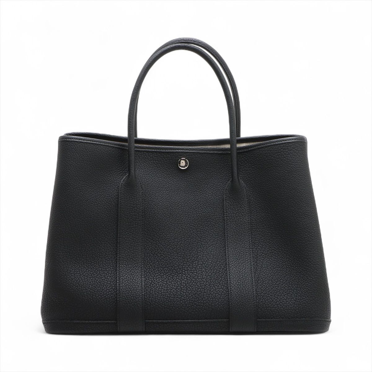 【中古】エルメス ガーデンパーティ36 PM ネゴンダ ブラック シルバー金具 K:2025年｜ALLU 店