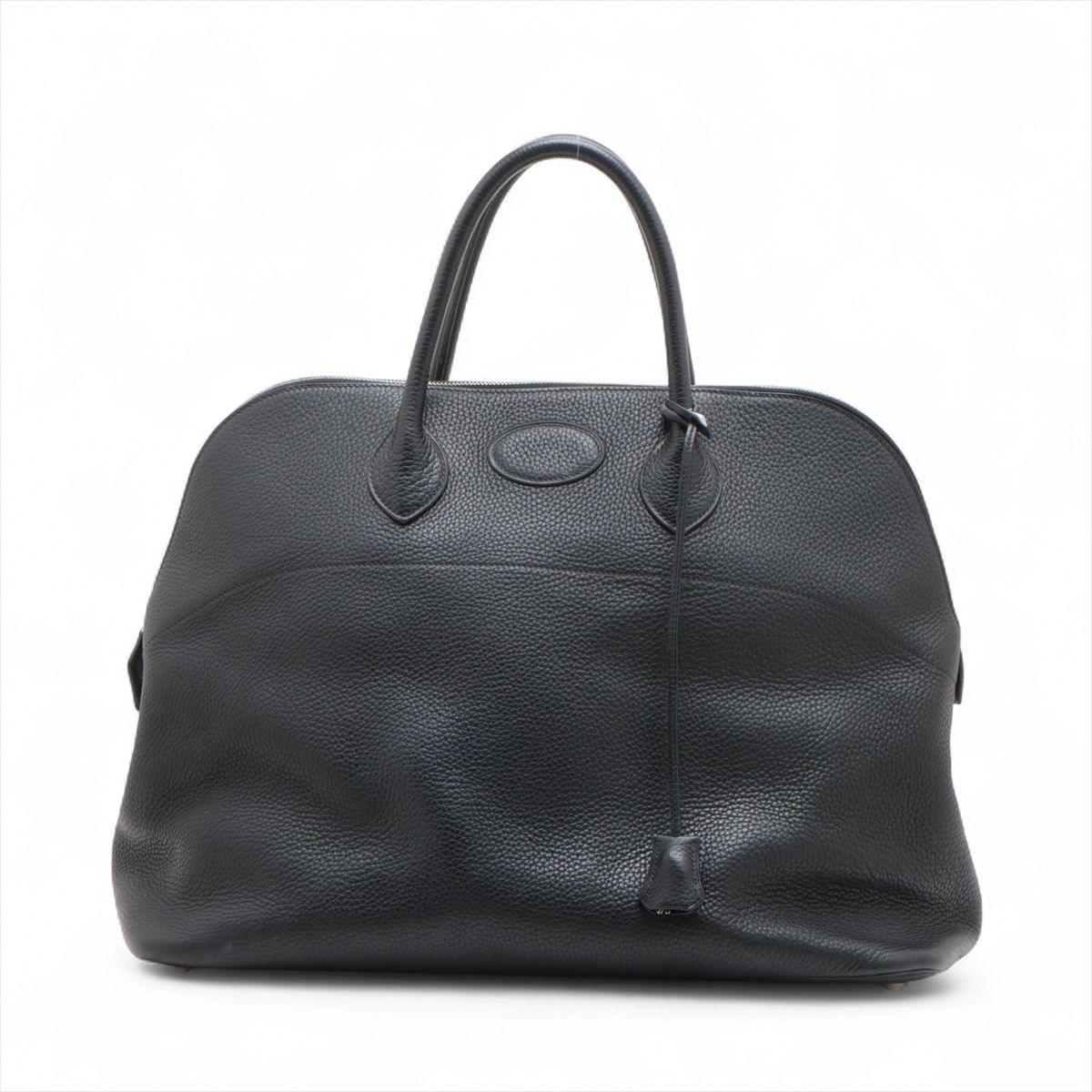 【中古】エルメス ボリード45 トリヨンクレマンス 黒いこと しろがね色金具 □H:2004年