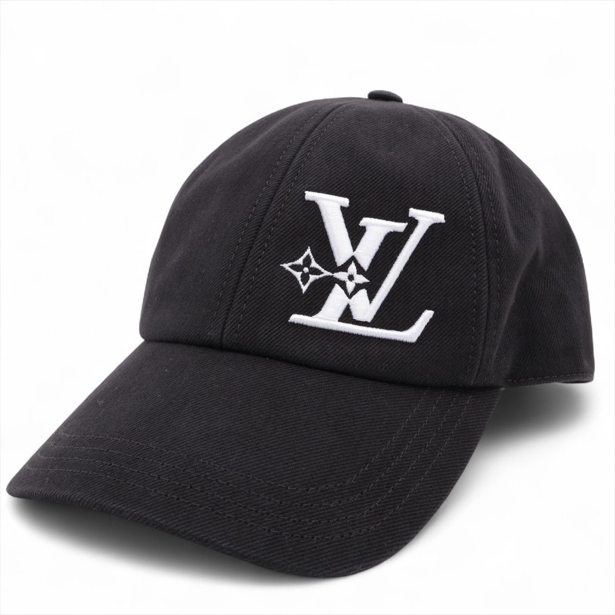 【中古】ヴィトン M7608L LV 打ちつける WA0274 旗がしら 綿織物 ノワール