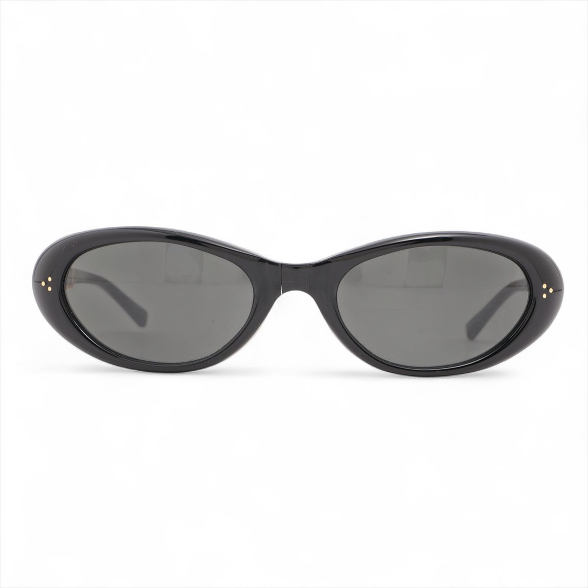 【中古】ジェントルモンスター 黒眼鏡 54□21 可塑性物質 黒いこと LOLANG 折り畳み式 専用容れもの付き添い人
