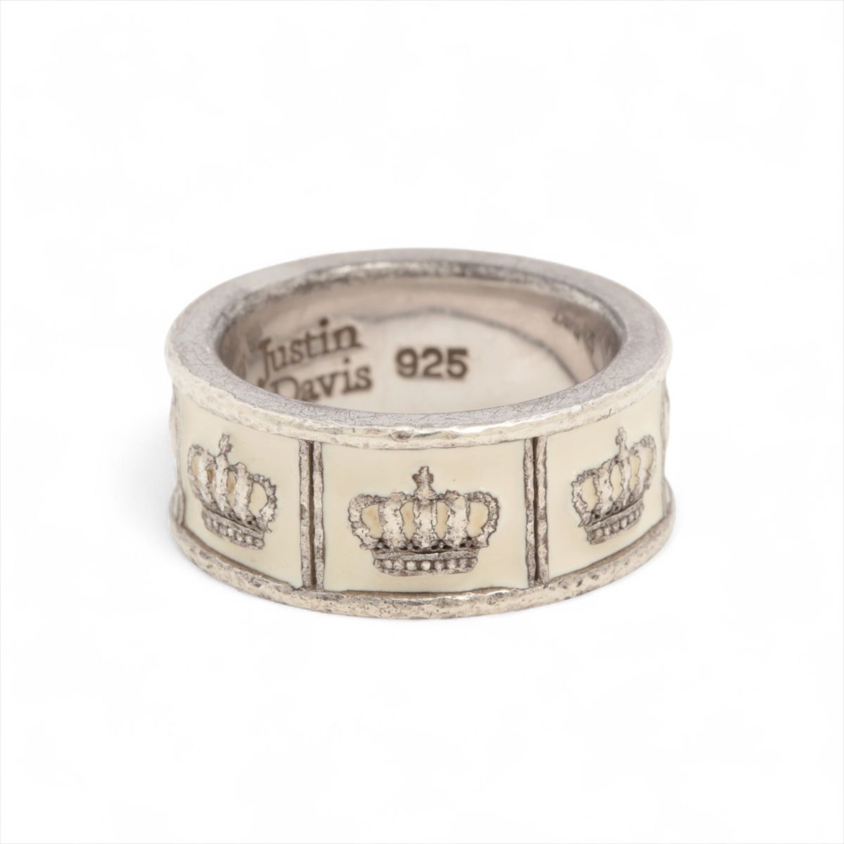 【中古】ジャスティンデイビス 輪っか 925 10.5g PRIDE\u0026JOY CROWN SRJ272