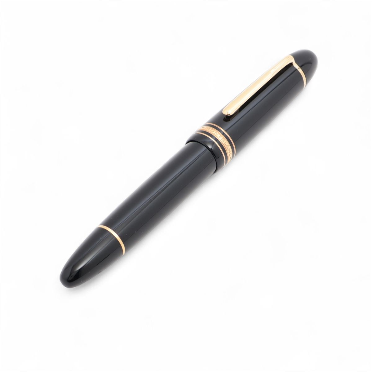 【中古】モンブラン マイスターシュテュック 149 筆 GP×レジン 黒いこと