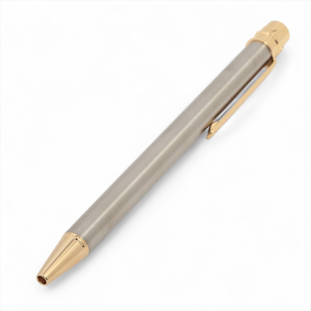 【中古】カルティエ 優しいこと ボールペン GP しろがね色×ゴールド