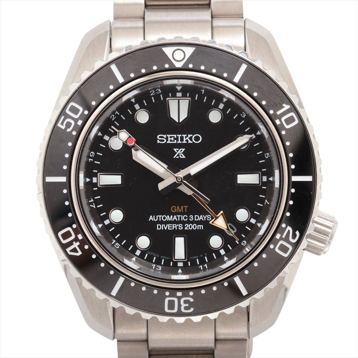 【中古】セイコー プロスペックス ダイバースキューバ ダイバーズ 1968 ヘリテージ GMT SBEJ011 SS SS AT ブラック文字盤|ALLU 店
