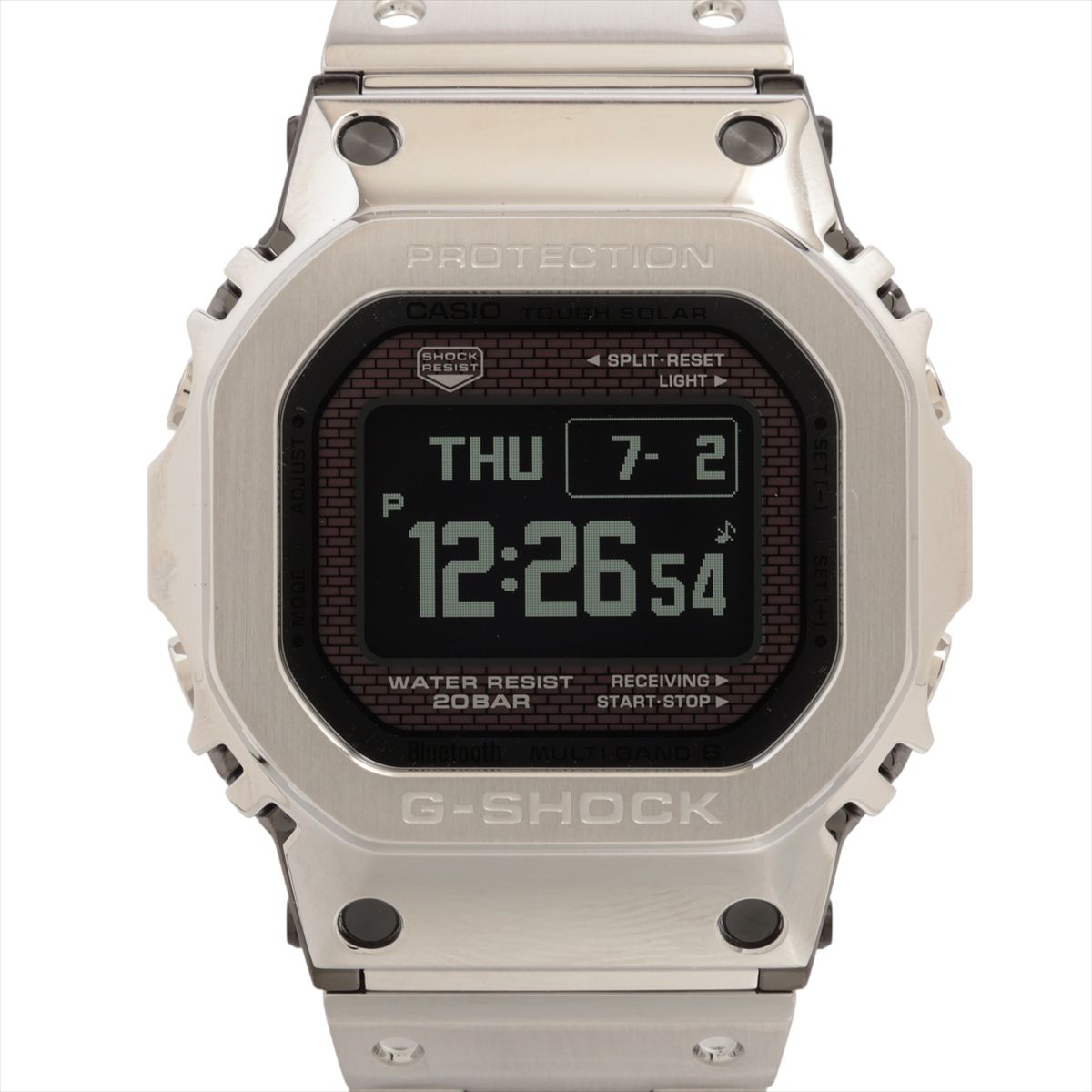 【中古】カシオ Gショックフルメタル GMW-BZ5000D-1JF SS SS ソーラー デジタル文字盤|ALLU 店