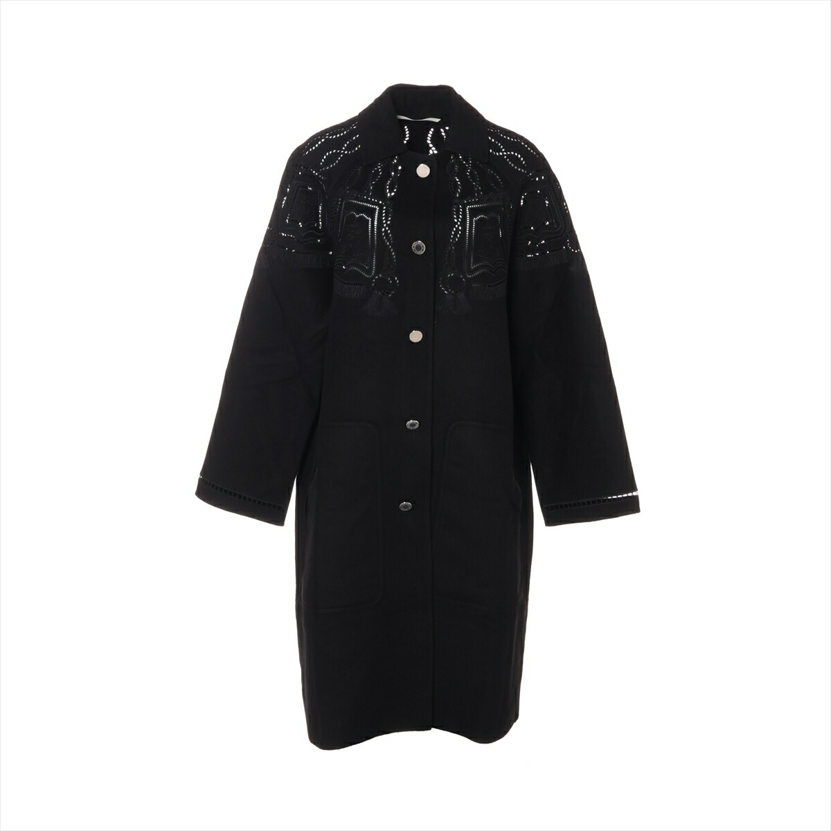 楽天市場】エルメス 20AW カシミヤ ダブルフェイス ベルト付コート/32