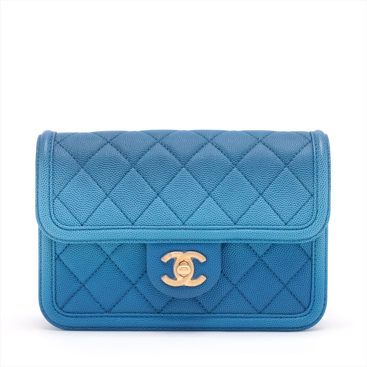 楽天市場】CHANEL シャネル/マトラッセキャビアスキンポーチ