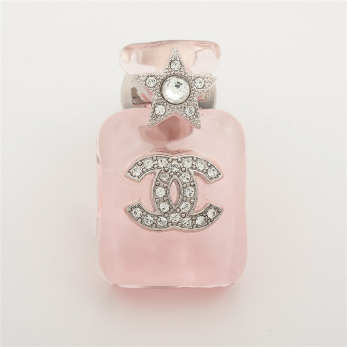 【香水瓶motifが胸元に輝く♡】CHANEL ブローチ 香水瓶motifが胸元に輝く♡】CHANEL ブローチ