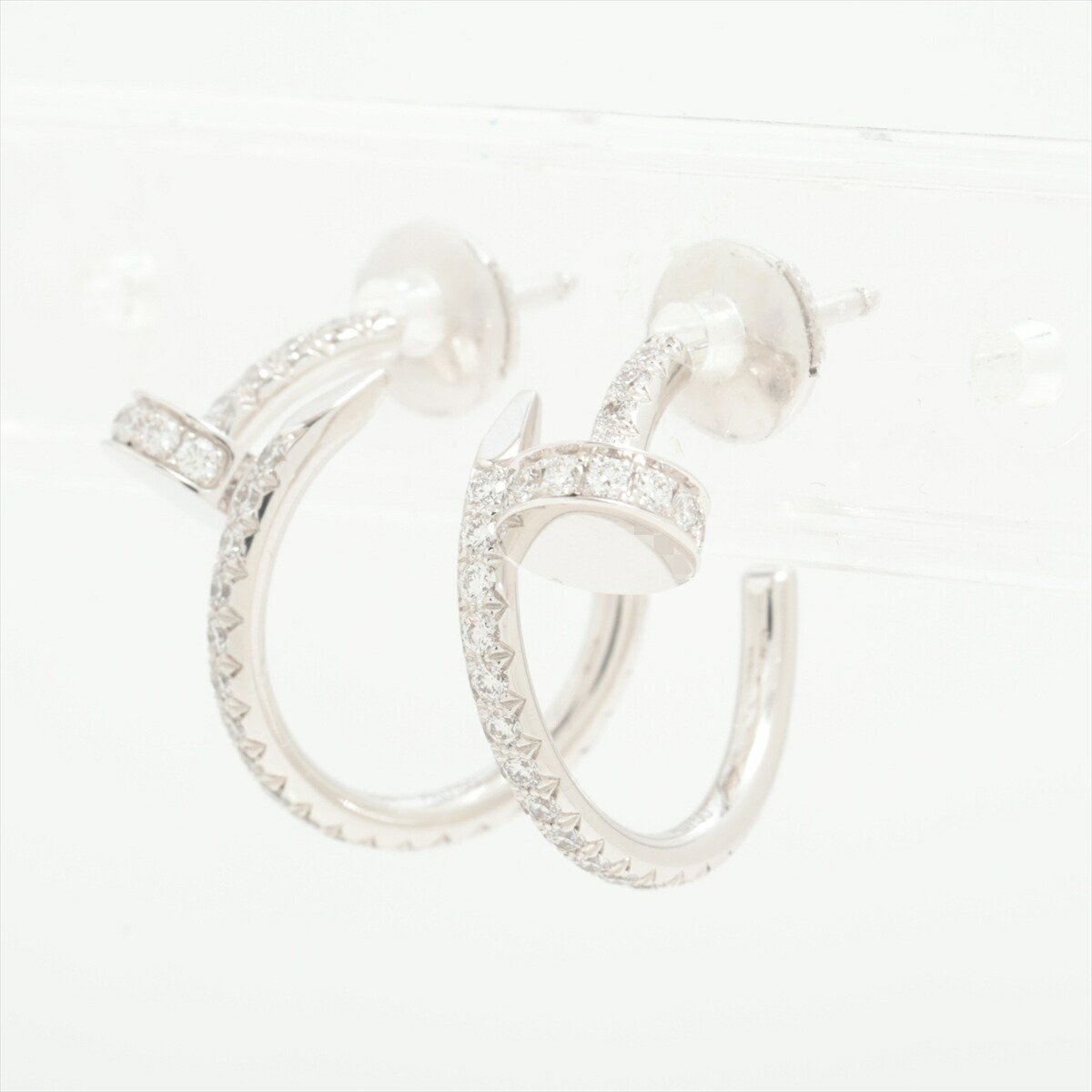 カルティエ　ジュストアンクル　ピアス片耳 カルティエ Cartier ピアス ジュスト アンクル イヤリング 片耳