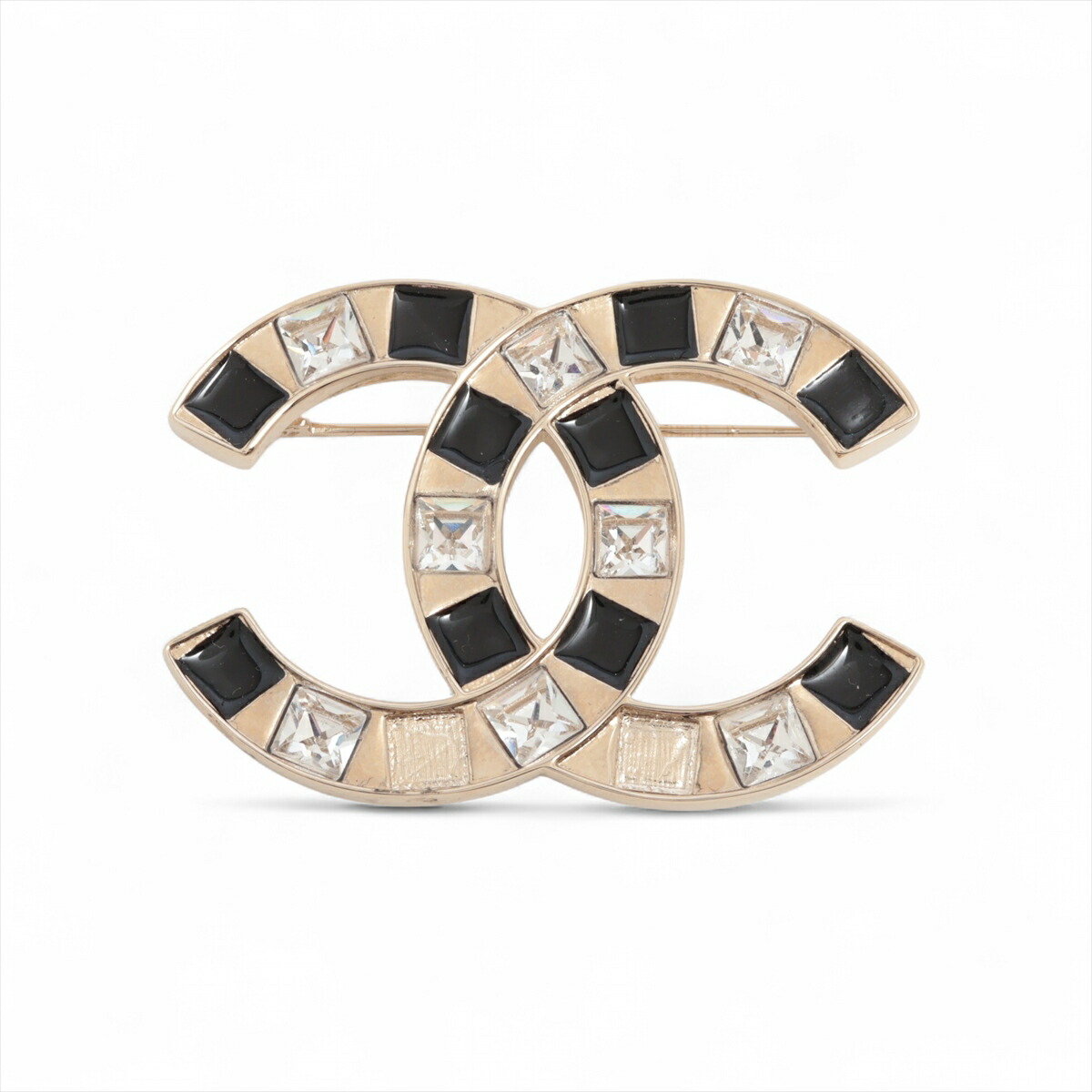 17時までの限定価額♡シャネル　マトラッセ　ブローチ 楽天市場】【中古】 CHANEL シャネル ブローチ B24S ココマーク