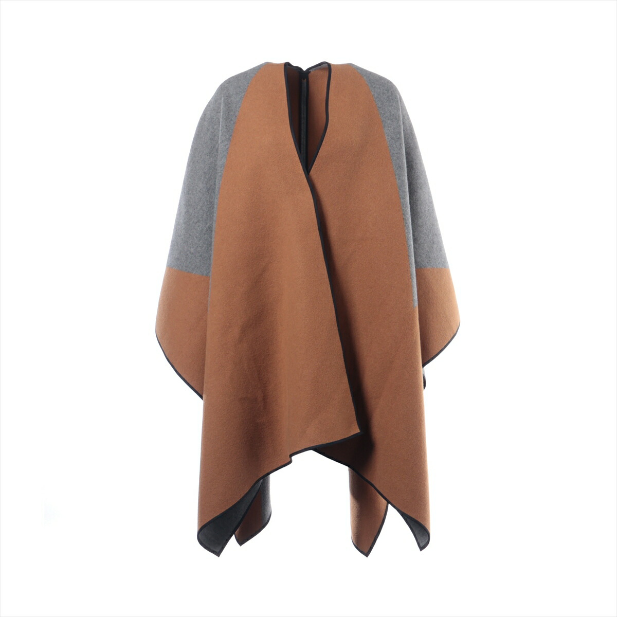 楽天市場】HERMES エルメス タッセル付ポンチョ ロカバール ムタード