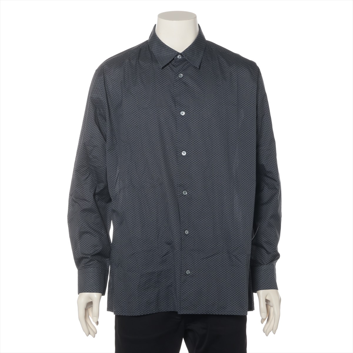 楽天市場】【中古】HERMES エルメス シャツ 長袖シャツ プレイ