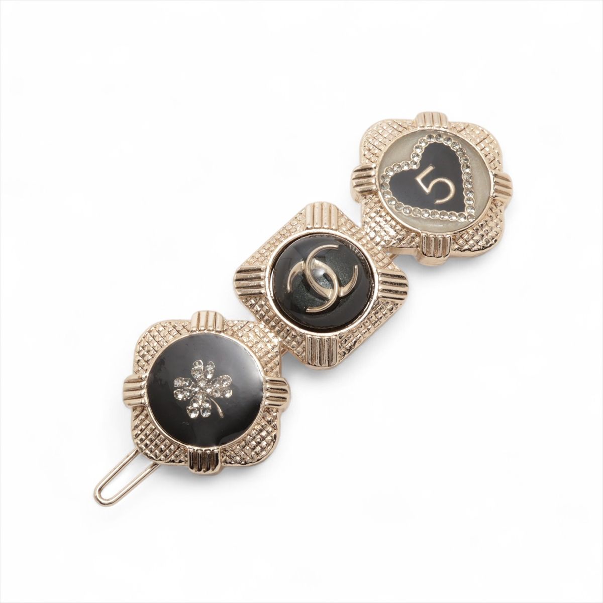 楽天市場】シャネル CHANEL ヘアクリップ ココマーク プラスチック