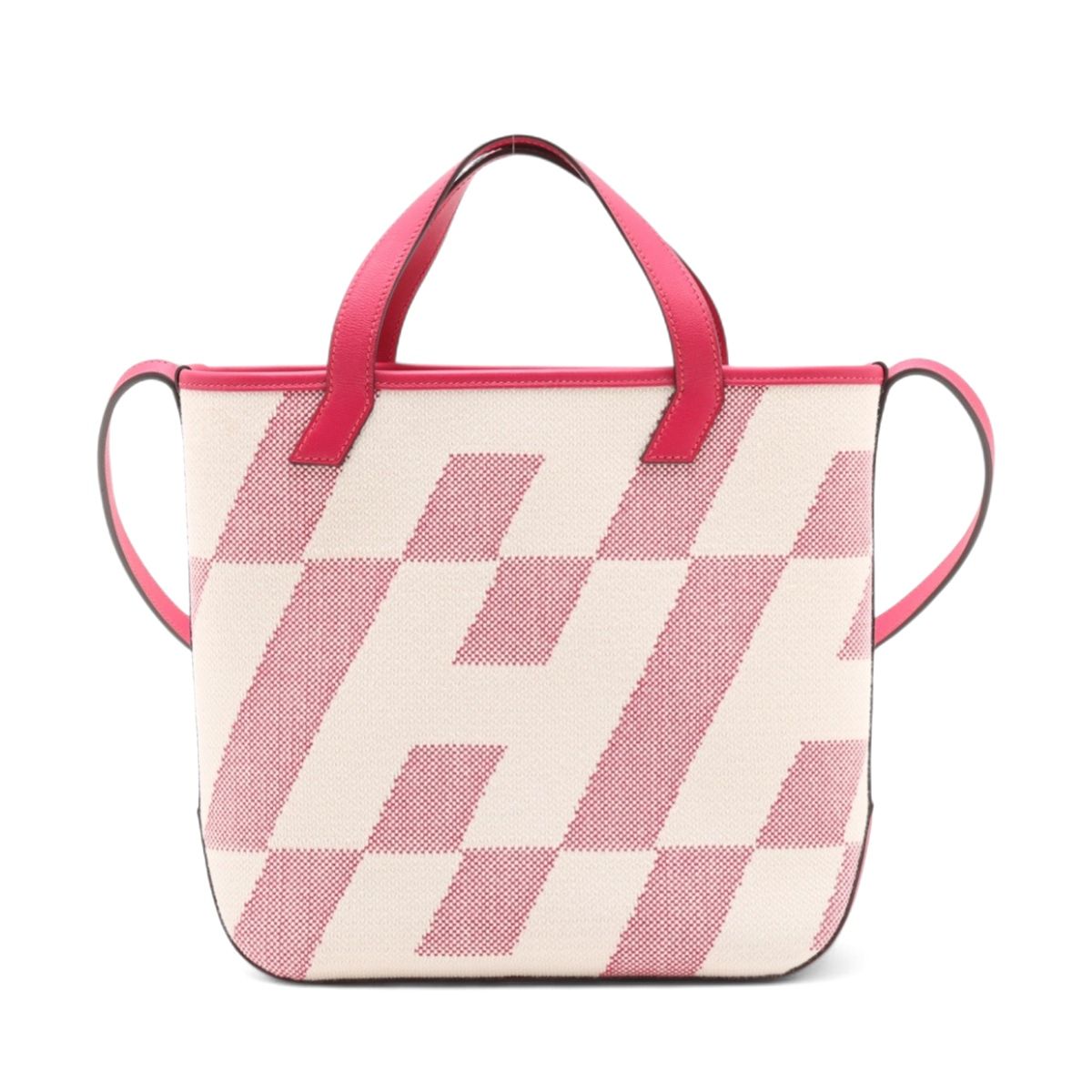 【中古】エルメス アンビエ27 PM トワルアッシュxヴォースイフト ベージュxフランボワーズ Z:2021年 154,494円