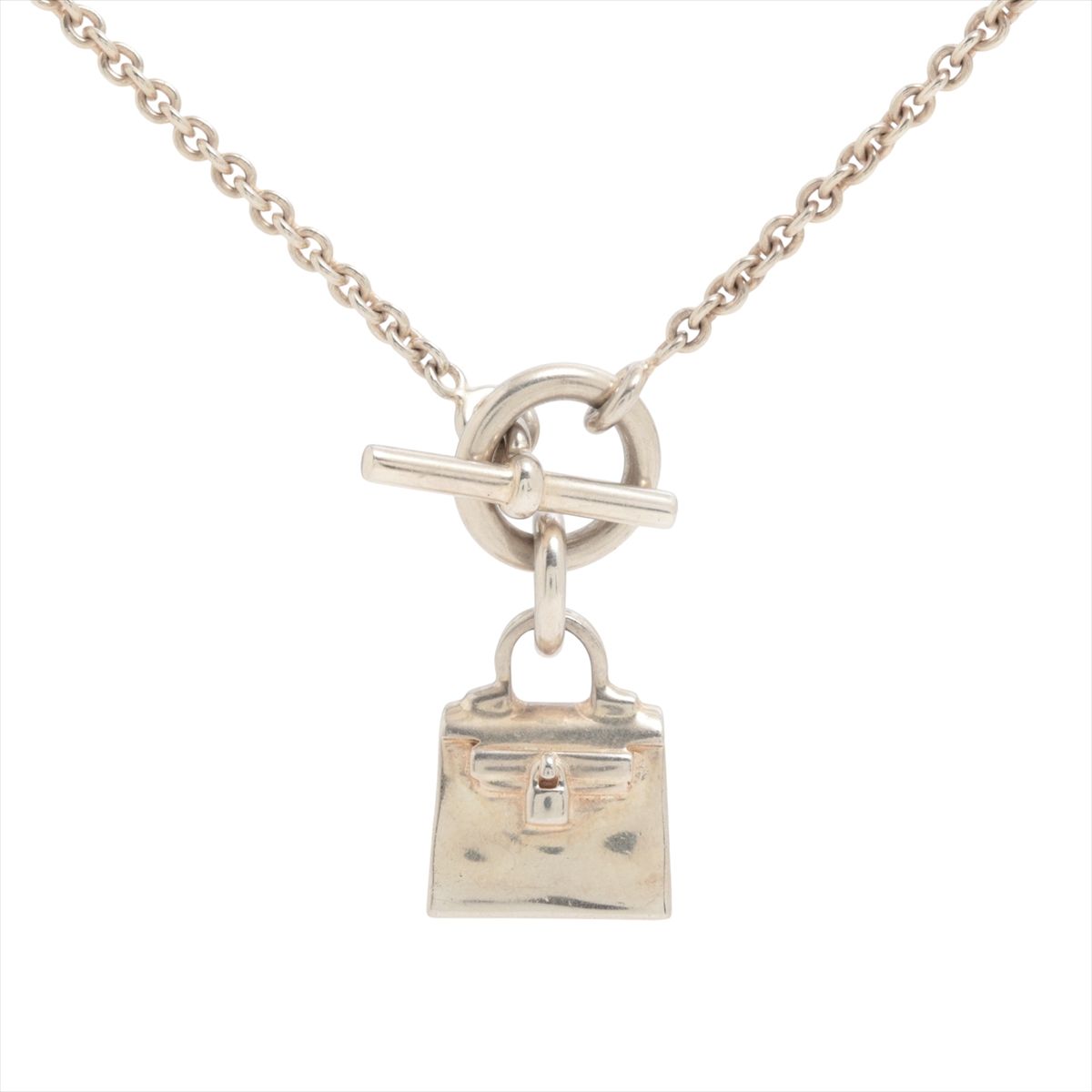【中古】エルメス ケリー アミュレット ネックレス 925 12.8g シルバー 58,651円