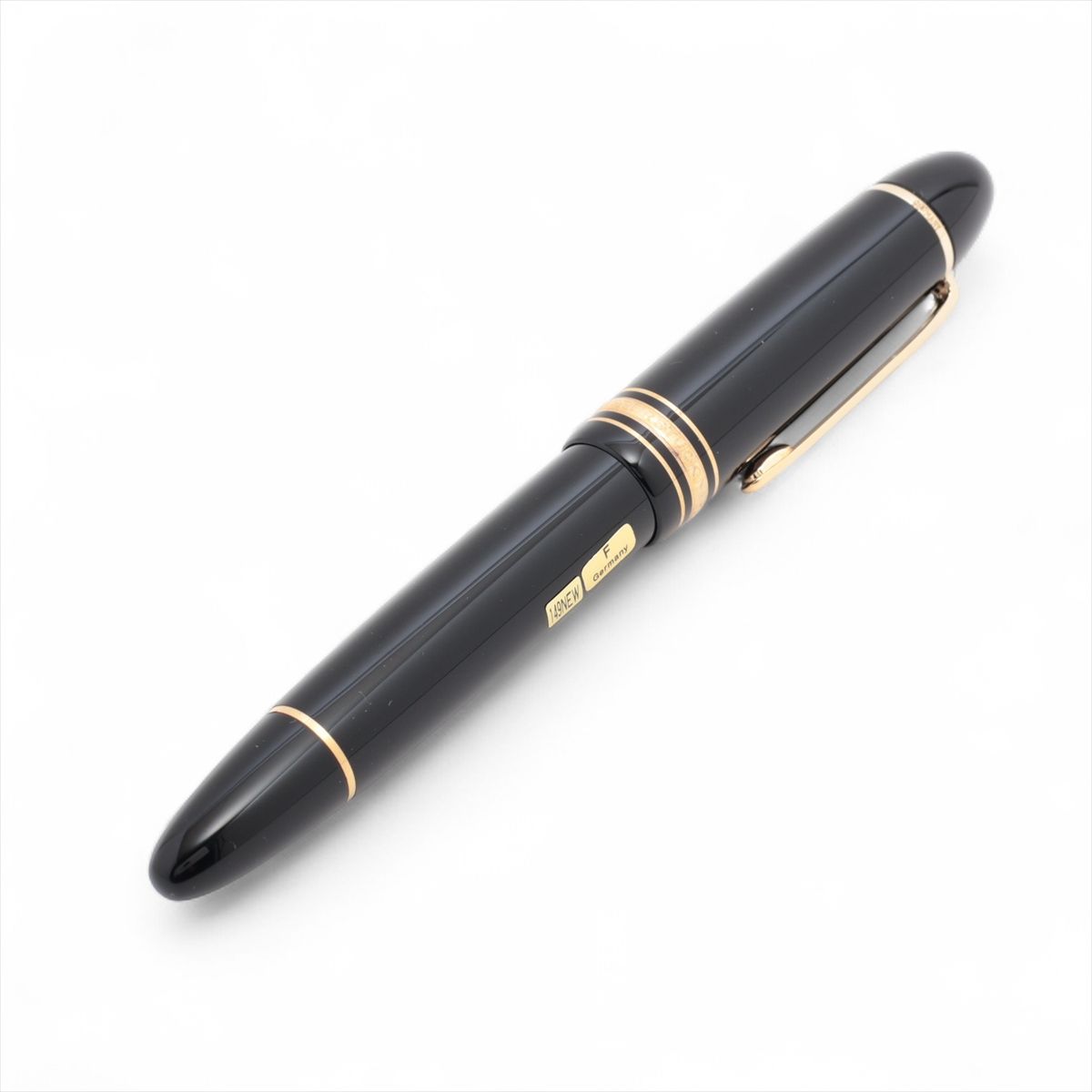 【中古】モンブラン マイスターシュテュック 149 筆 GP×レジン 黒いこと