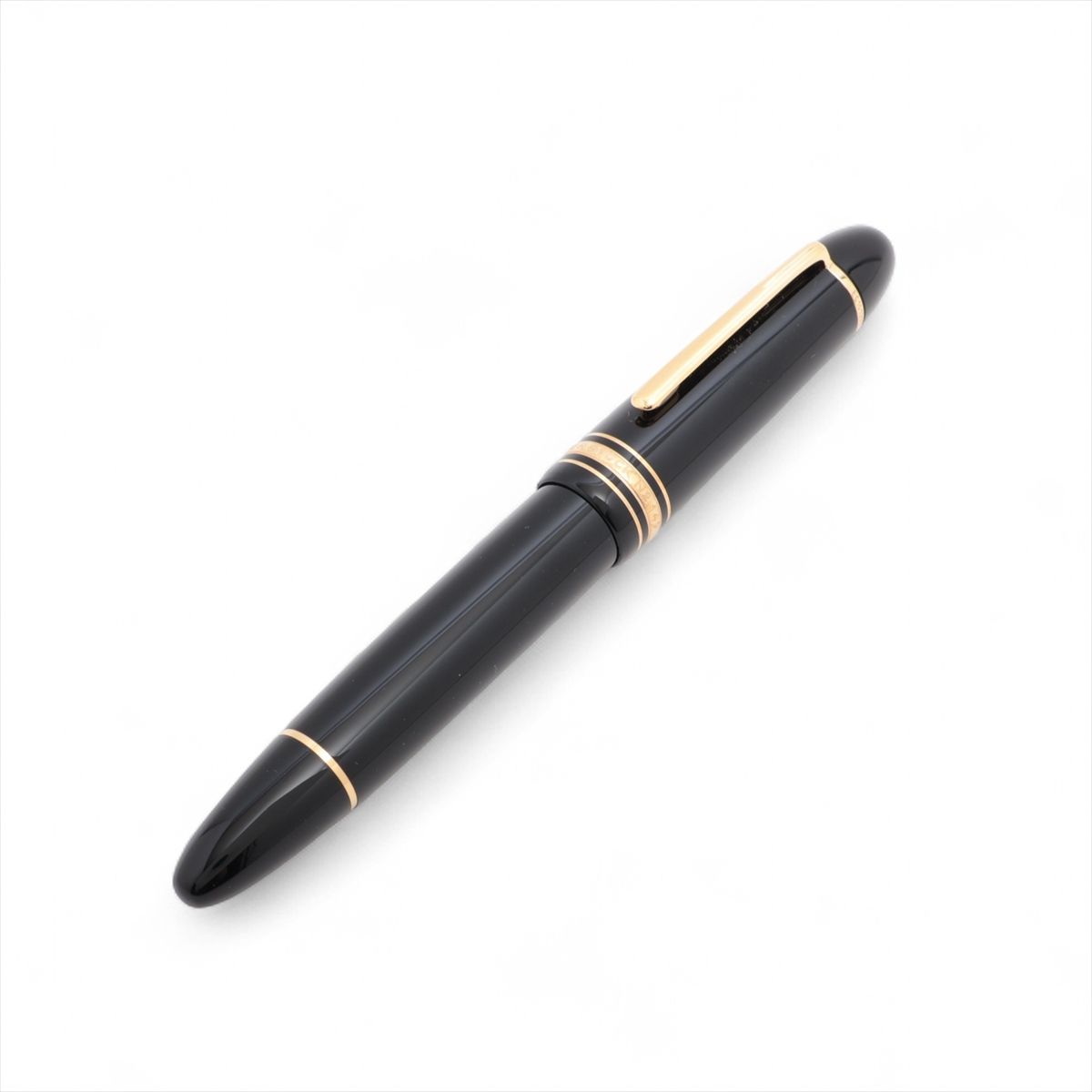【中古】モンブラン マイスターシュテュック 149 筆 GP×レジン 黒いこと