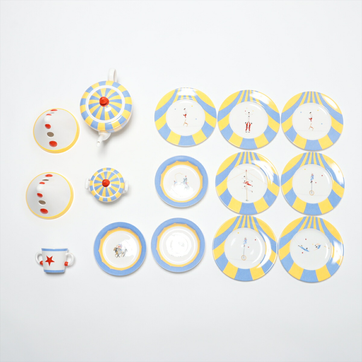 HERMES エルメス サーカス 食器セット HERMES エルメス サーカス 食器セット